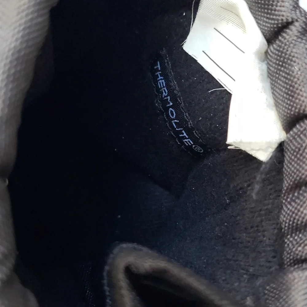 Thermolite Black Snow Boots Kids Size 9